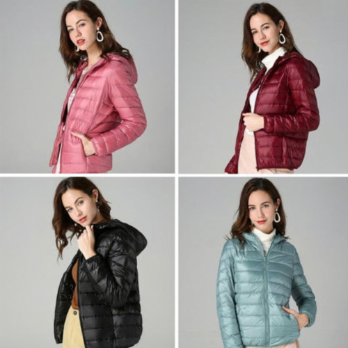 HILMA Jacke mit Entenfedern