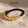 TWIST BOLD HAIR CUFF